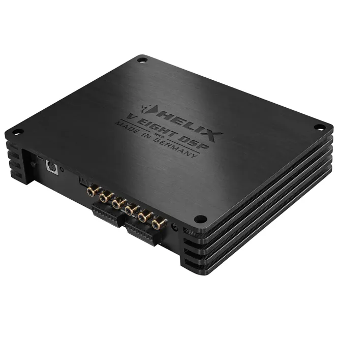Hovedbilde Helix V EIGHT DSP mk2 8 kanals forsterker m/DSP. 8x75W/8x120W (4