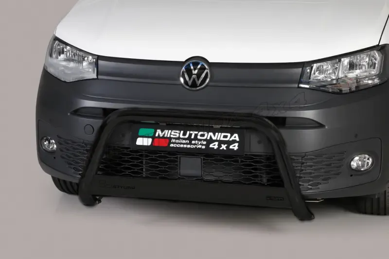 Frontbøyle, Volkswagen Caddy '21-, 63mm, sort pulverlakk
