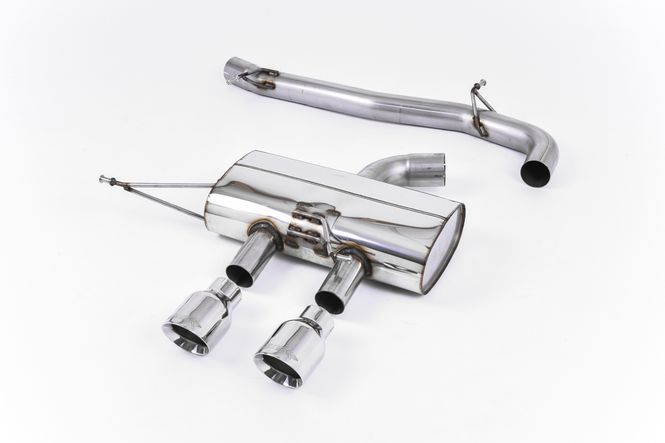 Hovedbilde Cat-back 3-inch Race System. Non-resonated (louder). Polished Ti