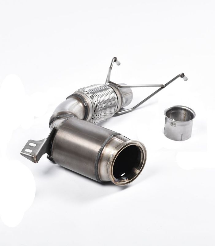 Large Bore Downpipe with Hi-Flow Sports Catalyst (For OE Cat-Bac