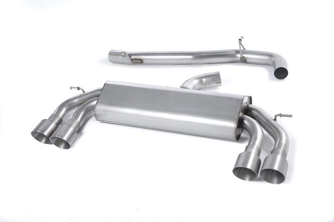 Hovedbilde Cat-back Non-Valved Race System. Non-resonated (louder). Quad Ro