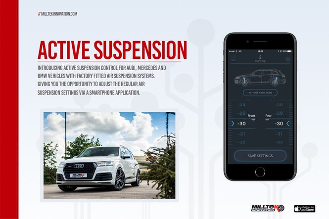 Hovedbilde Active Suspension Control for vehicles with Adaptive Air Suspens