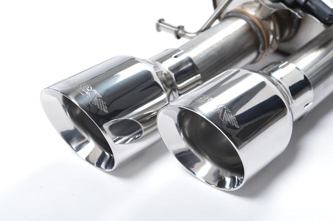Hovedbilde Cat-back Resonated (quieter). Polished Tips