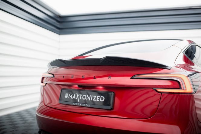 Hovedbilde Spoiler Cap 3D Tesla Model 3 Facelift 2024-