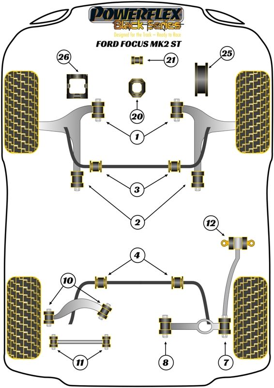 Front Subframe Front Bush