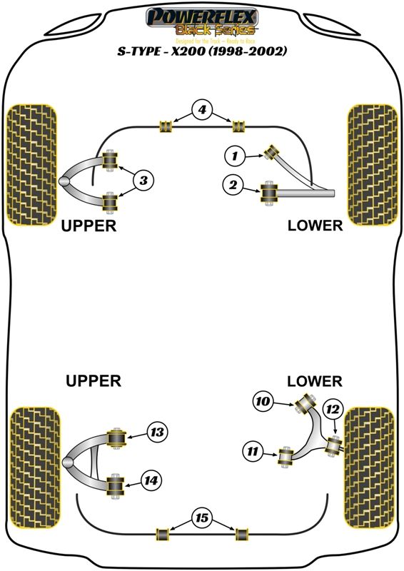 Front Lower Arm Rear Bush