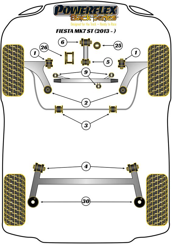 Upper Transmission Mount Insert