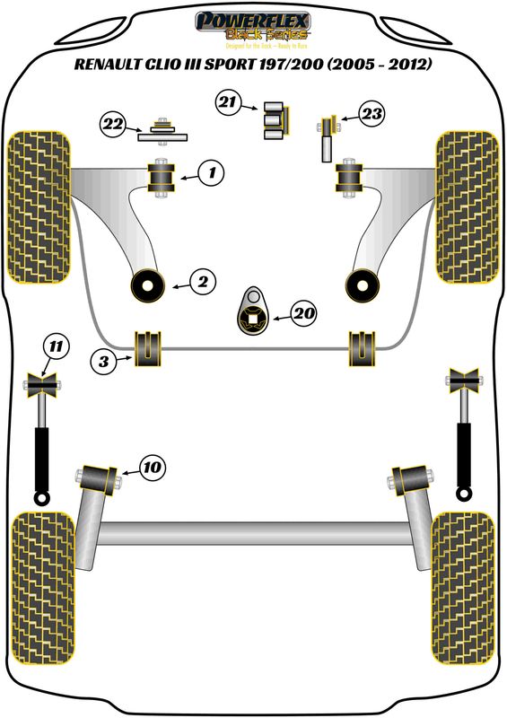 Front Anti Roll Bar Bush 20.5mm