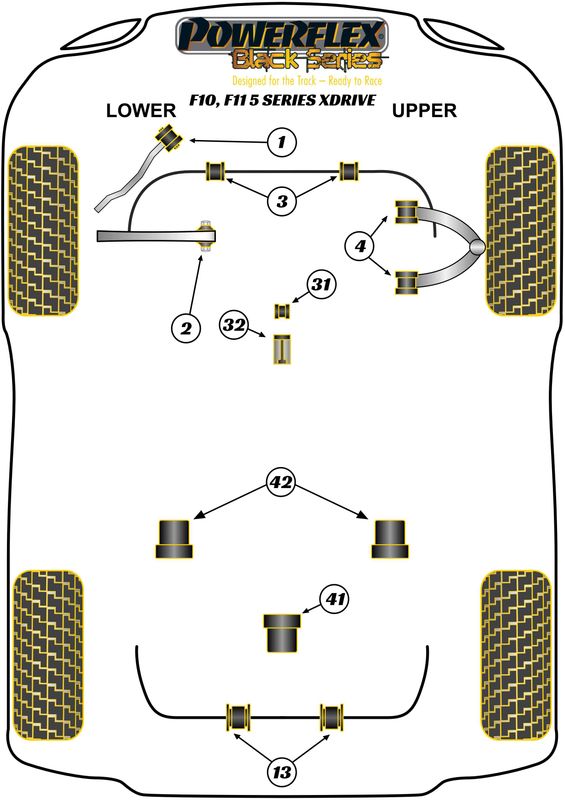 Rear Anti-Roll Bar Bush 13mm