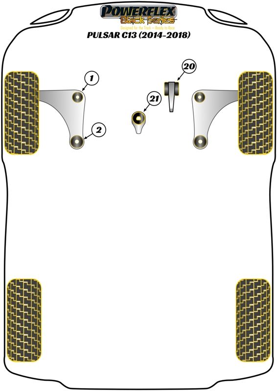 Lower Engine Mount Insert