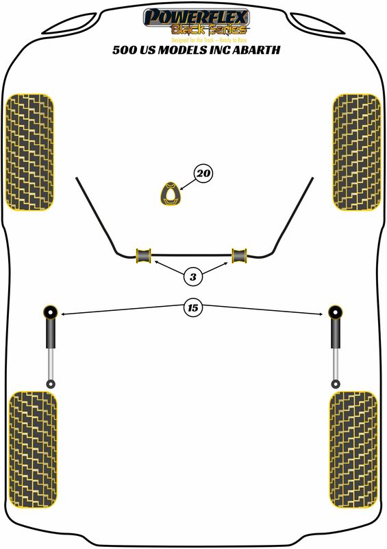 Lower Engine Mount Insert - US Models