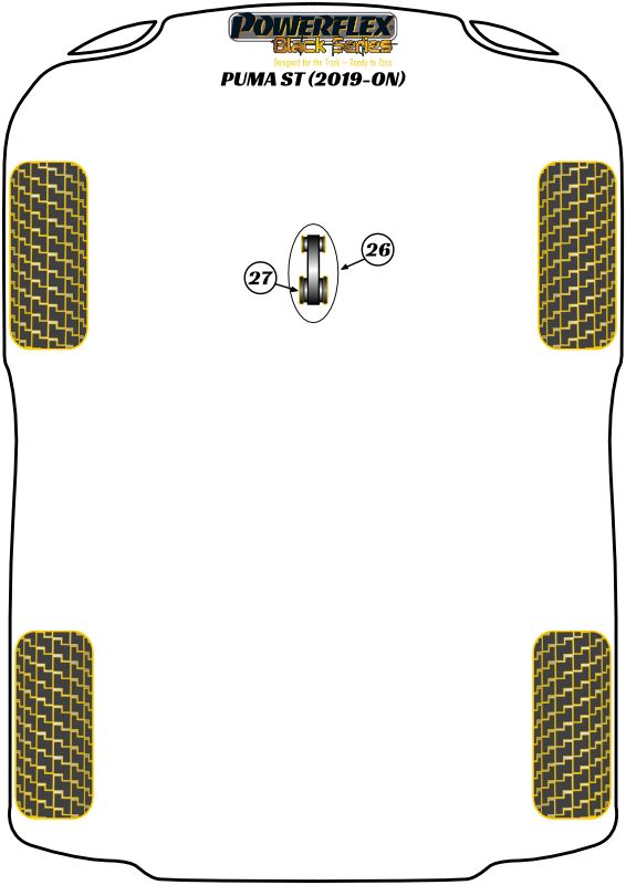 Lower Torque Mount Large Bush Insert