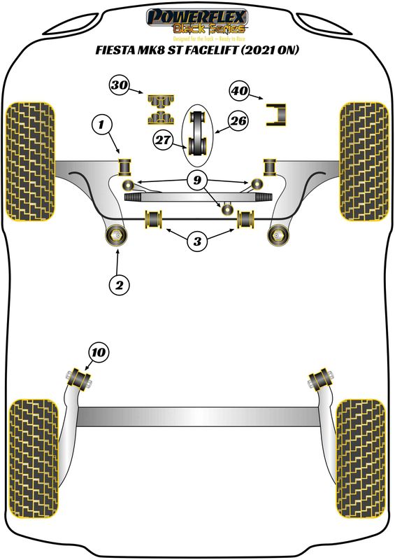 Upper Gearbox Mount Insert