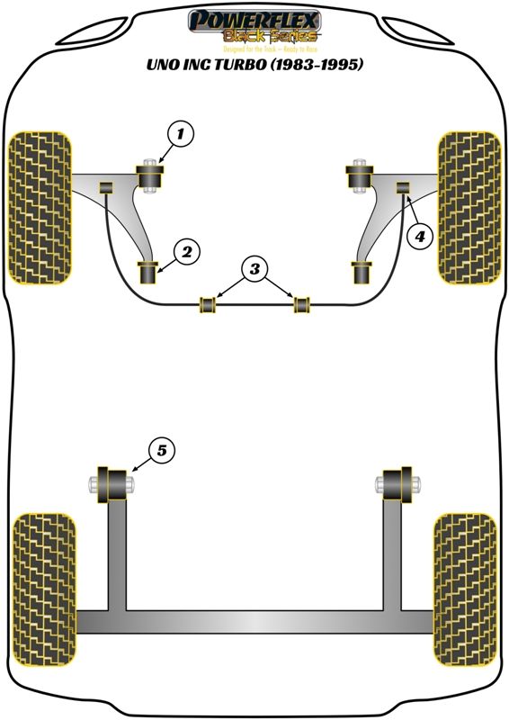 Front Wishbone Inner Bush
