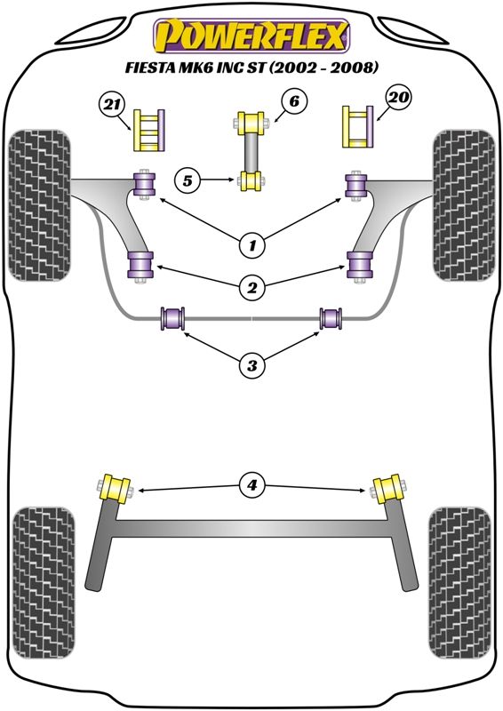 Upper Right Engine Mount Insert