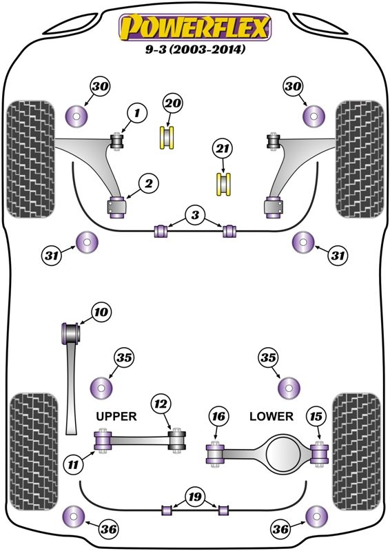 Rear Lower Engine Mount Insert (Diesel)