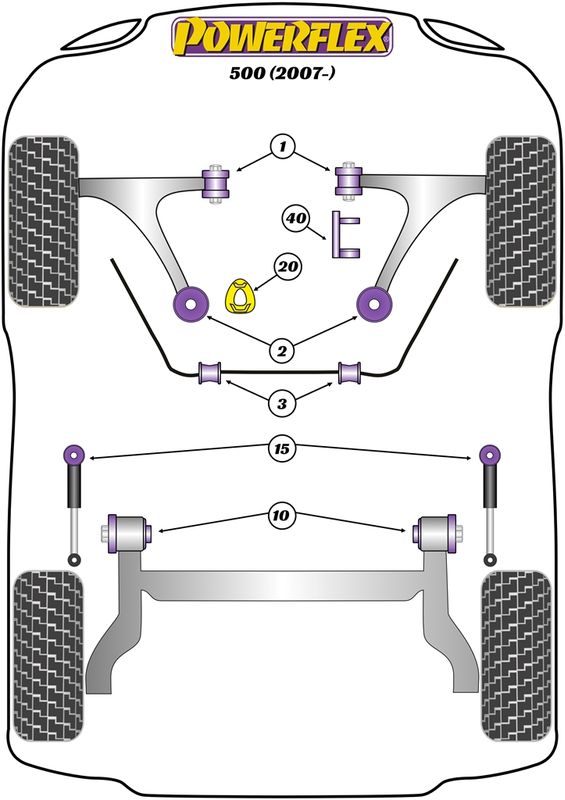 Rear Shock Absorber Top Mounting Bush