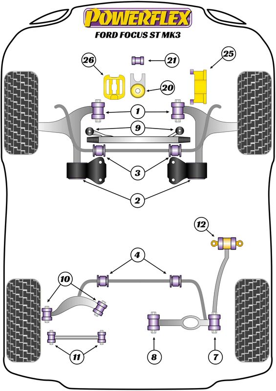 Lower Engine Mount Bush