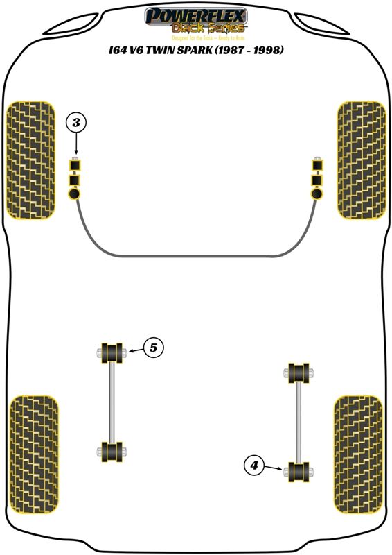 Rear Trailing Arm to Chassis Bush