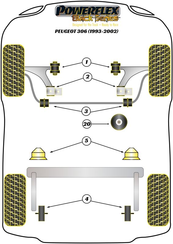 Front Anti Roll Bar Bush 18mm