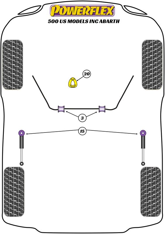 Lower Engine Mount Insert - US Models