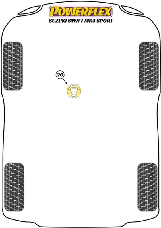 Lower Engine Mount Insert