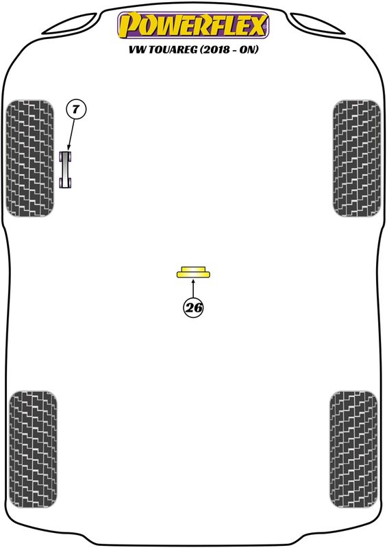 Front Anti Roll Bar Link Bush 10mm