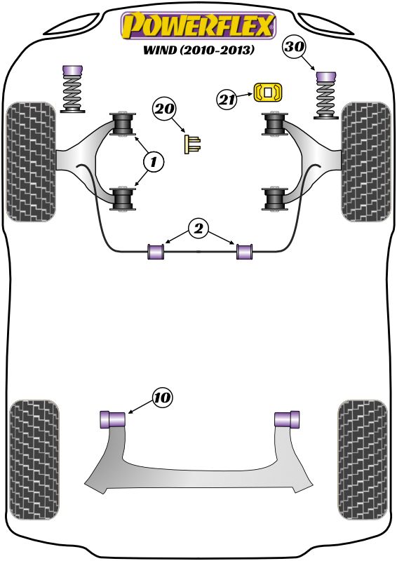 Front Wishbone Bush