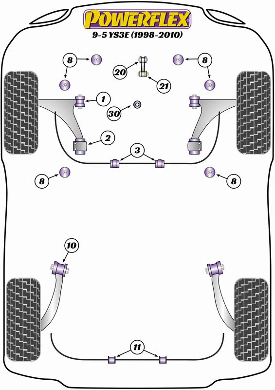 Front Subframe Mounting Bush