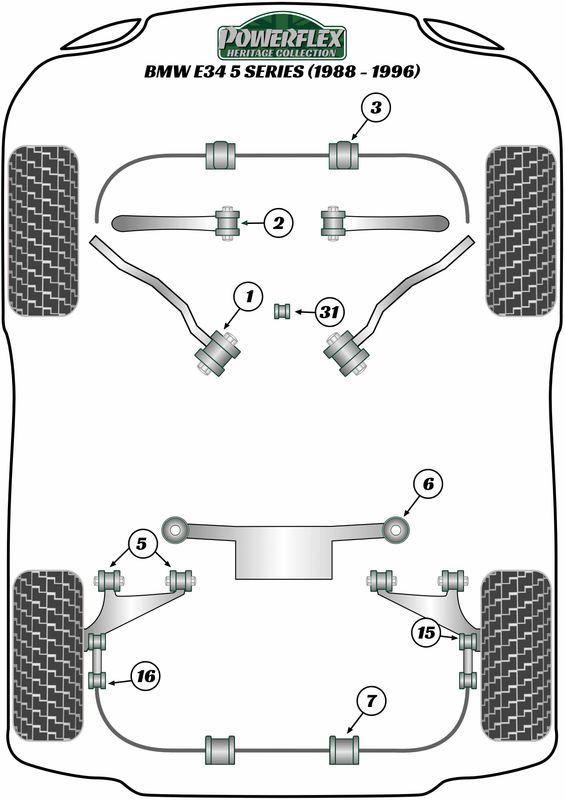 Front Lower Control Arm Inner Bush