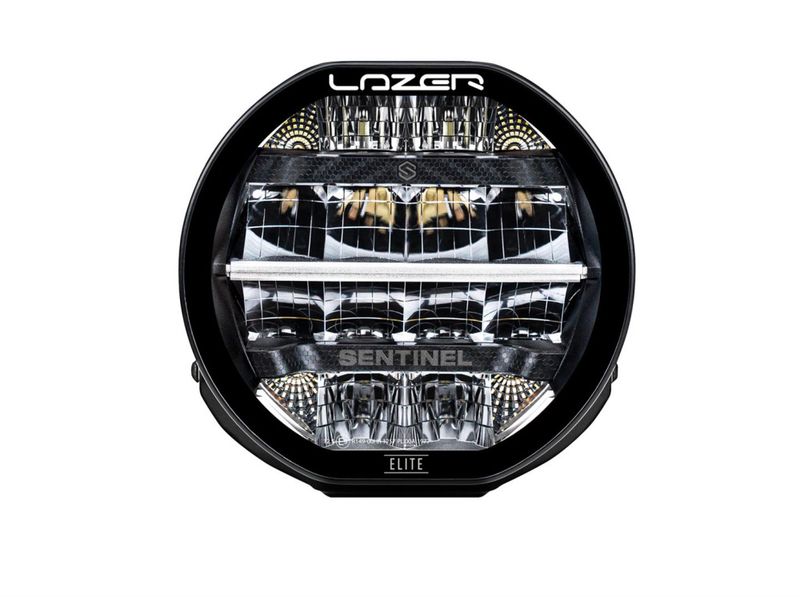 Lazer® Lyspakke med Sentinel 7 ELITE Universal. Med skiltplate sentermont.