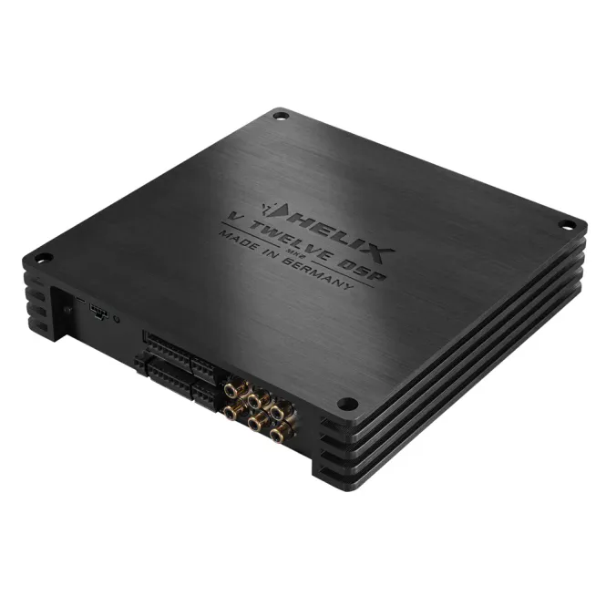Hovedbilde Helix V TWELVE DSP mk2 12-kanals forsterker med DSP. 12x75W/12x1