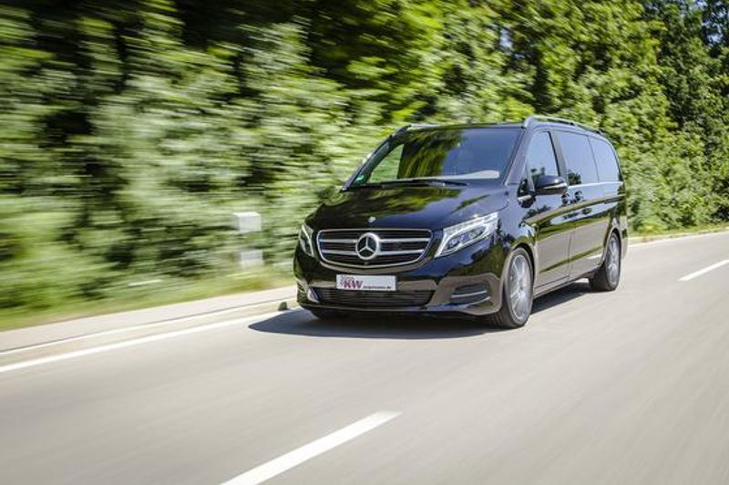 KW Coilover suspension V3 inox  MB Vito 447 