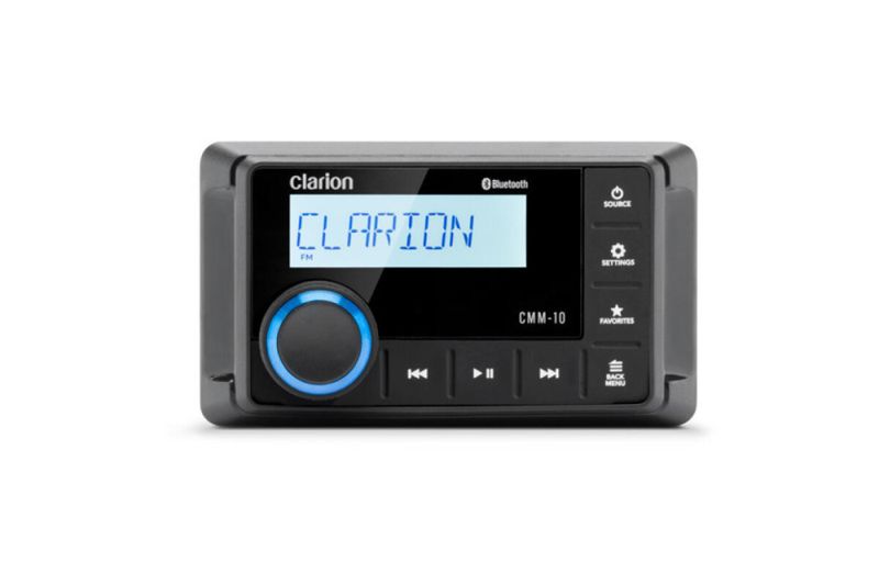 Clarion båtstereopakke 1 Digital mediamottaker, Høyttaler. Tilbehør