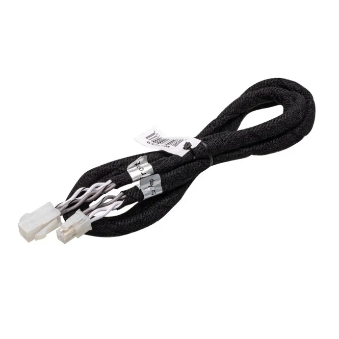Hovedbilde Molex forlengelseskabel, 0,75mm2 1,2 meter grå/hvit. For forlengelse av signaluttak ved bruk av CONNECTOR-kabelsett