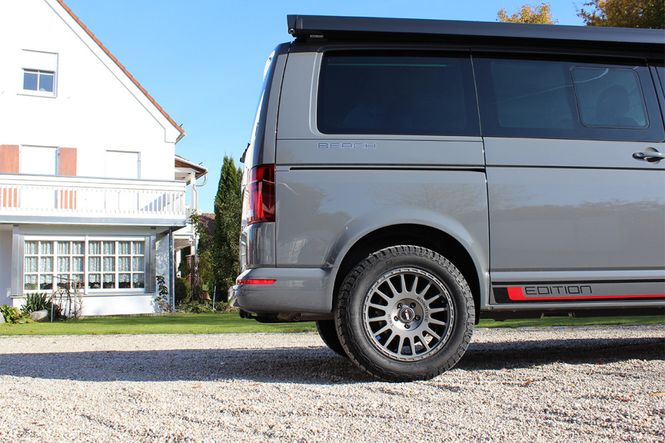 Hovedbilde TWIN-MONOTUBE-PROJEKT-AT2 , 8X18 Granit  VW T5, T6, T6.1 CRAFTER