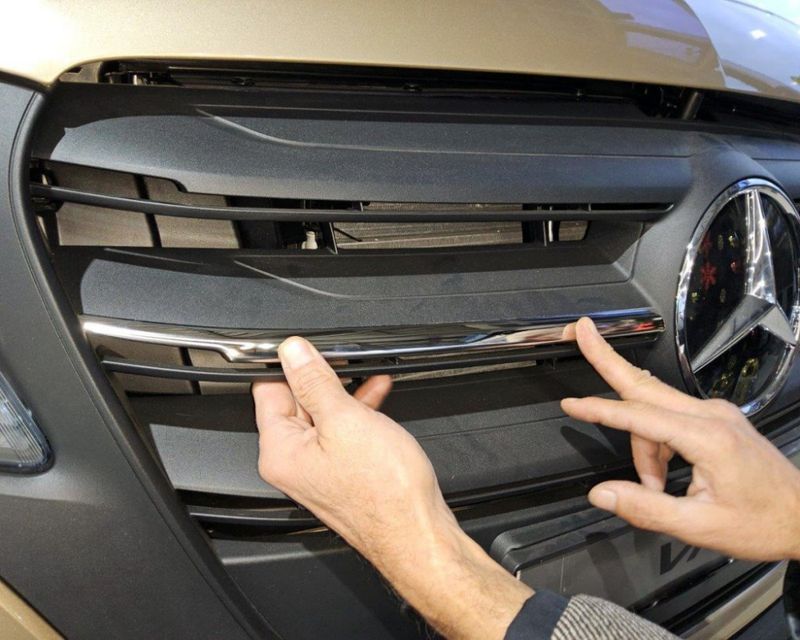 Grill Lister crom Mercedes Vito 2024-